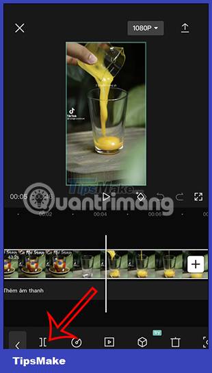 Instructions to reverse video on Capcut Picture 5