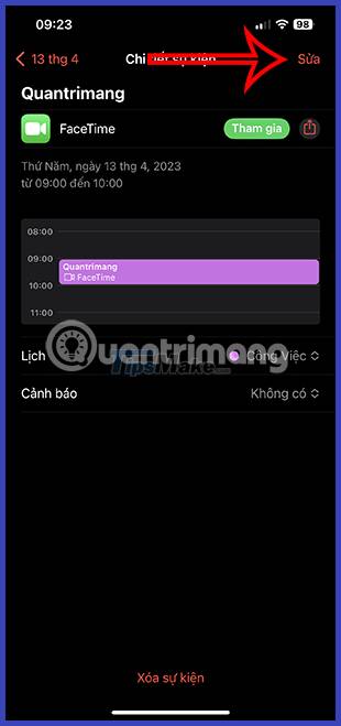 Instructions to schedule FaceTime on iPhone Picture 11