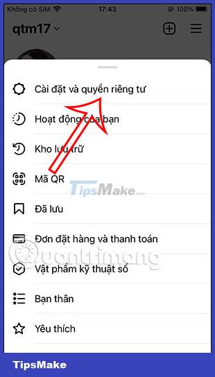 Instructions to turn off Instagram notifications via email Picture 3