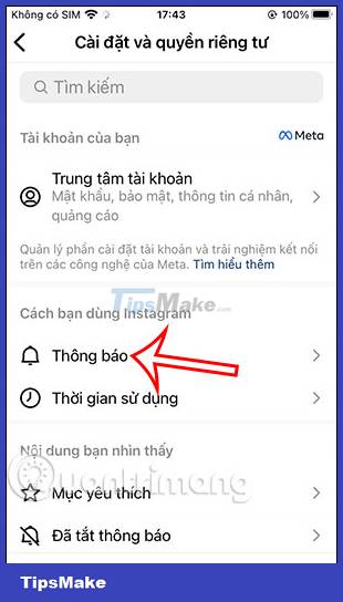 Instructions to turn off Instagram notifications via email Picture 4
