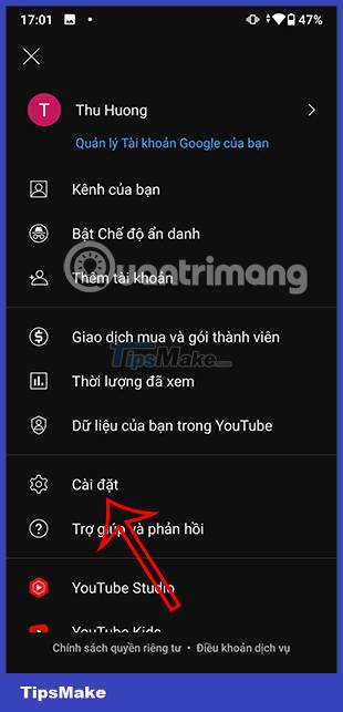Instructions to turn off YouTube notifications on phones Picture 2