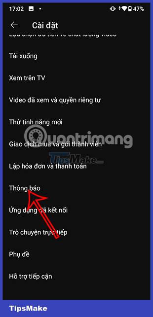 Instructions to turn off YouTube notifications on phones Picture 3