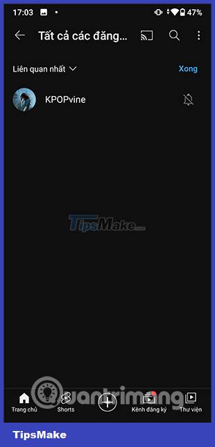 Instructions to turn off YouTube notifications on phones Picture 5