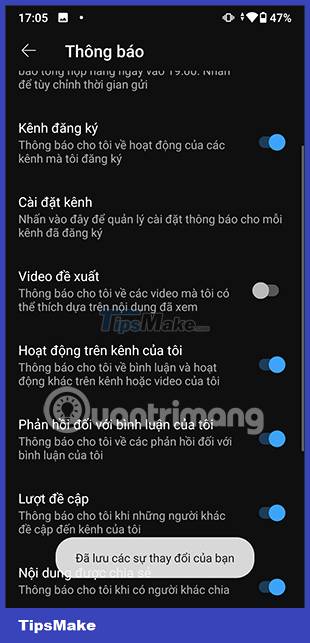 Instructions to turn off YouTube notifications on phones Picture 6