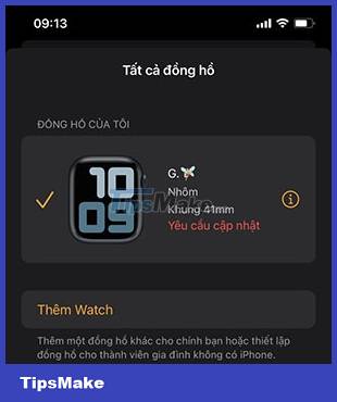 Instructions to upgrade to WatchOS 9 for Apple Watch Picture 5