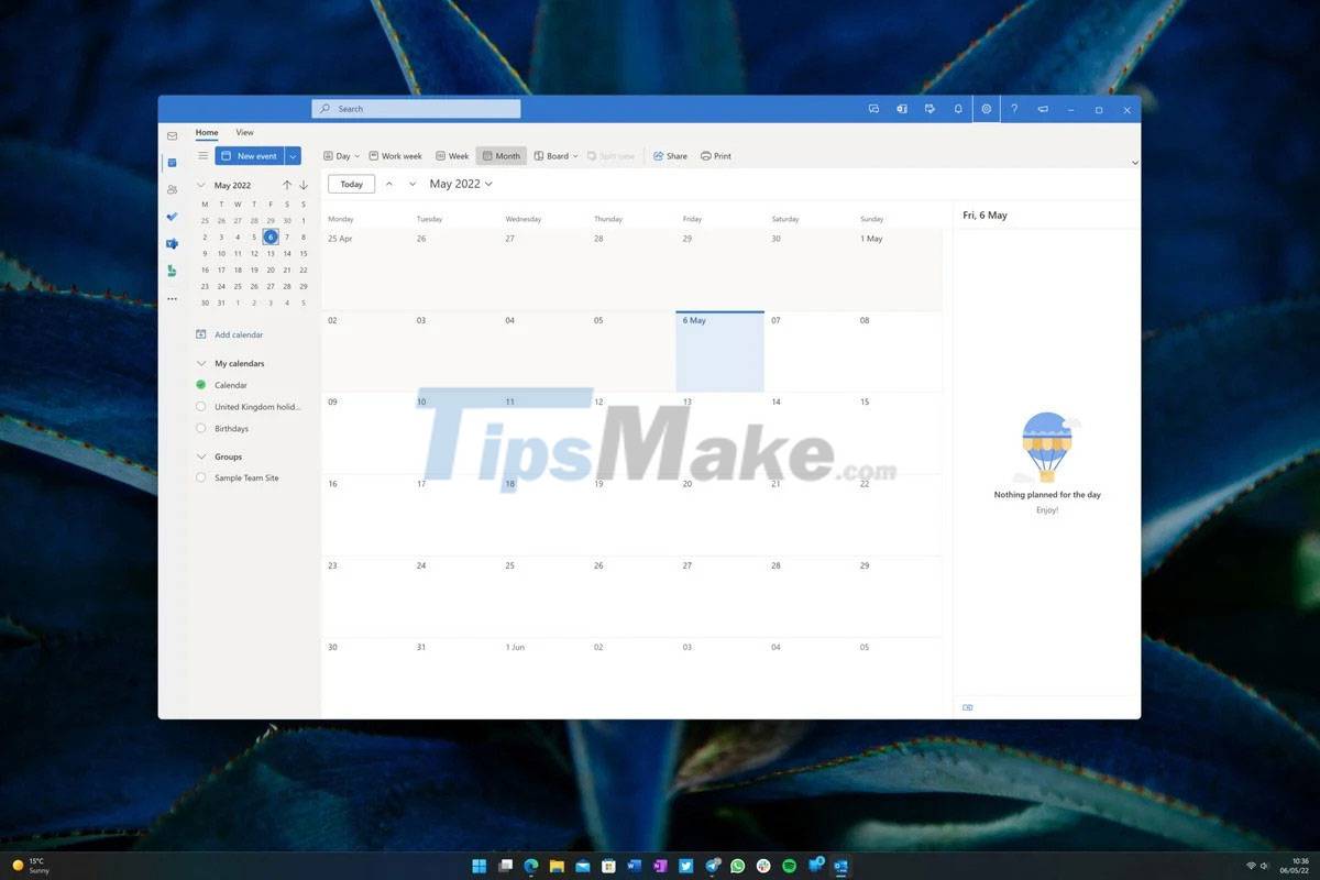 Leaked series of screenshots of Microsoft's new 'One Outlook' email client for Windows 11 Picture 4