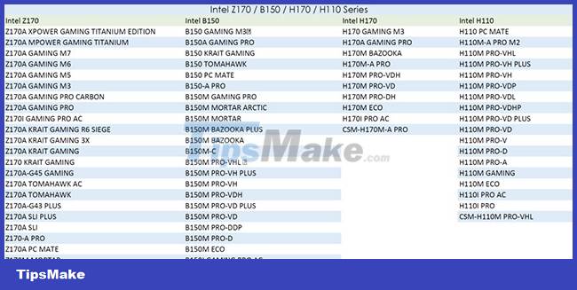 List of MSI motherboards that support TPM 2.0 Picture 5