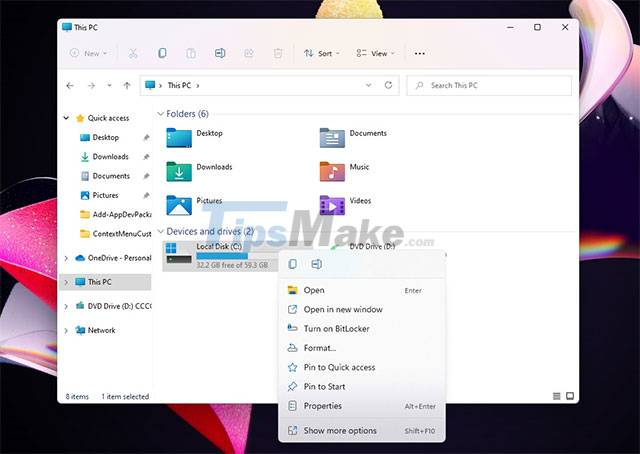 Microsoft is committed to improving the context menu experience on Windows 11 Picture 1