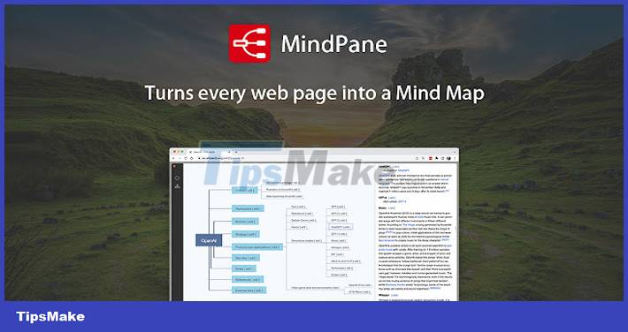 MindPane: Turn any website into a Mind Map Picture 1