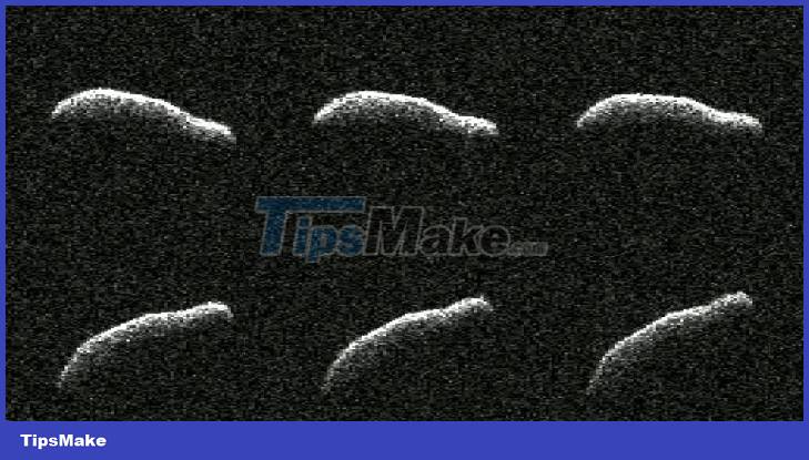 Picture 1 of NASA has just discovered an asteroid with an extremely 'weird' shape