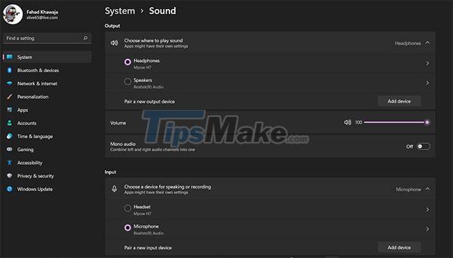 New features in the Settings application on Windows 11 Picture 4