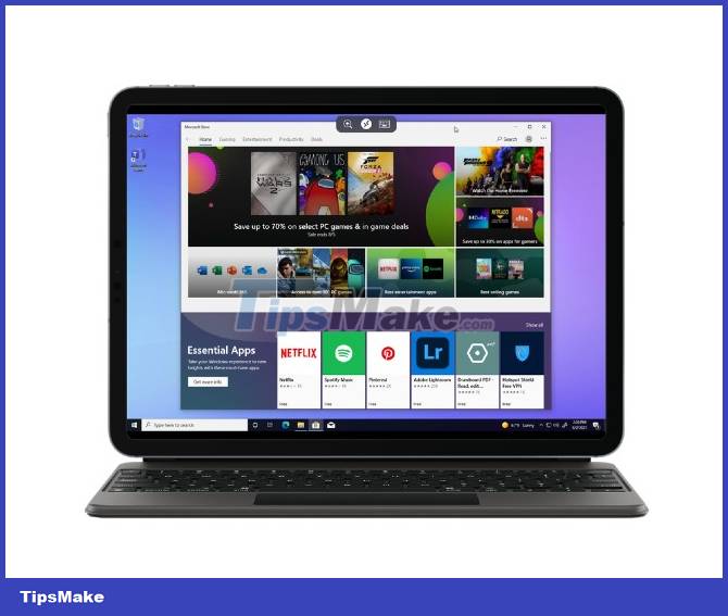 Quick experience Windows 365 Cloud PC on iPad Picture 5