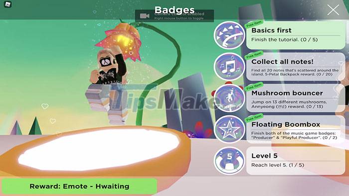 Roblox: A Guide to Collecting Free Items in Spotify Island Picture 1