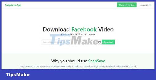 SnapSave - The world's first free 2K 4K Facebook video downloader ...