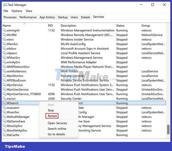 Steps to fix Indexing is Paused error in Windows 11 Picture 4