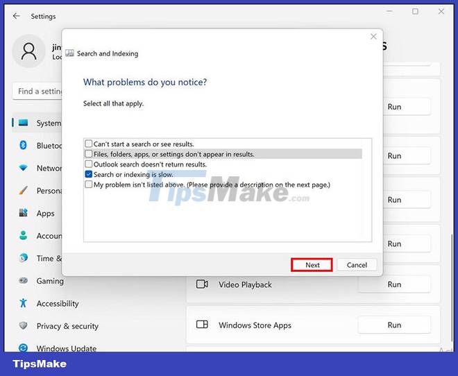 Steps to fix Indexing is Paused error in Windows 11 Picture 8