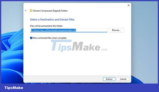 Steps to set up SFC shortcut on Windows 11 Picture 9