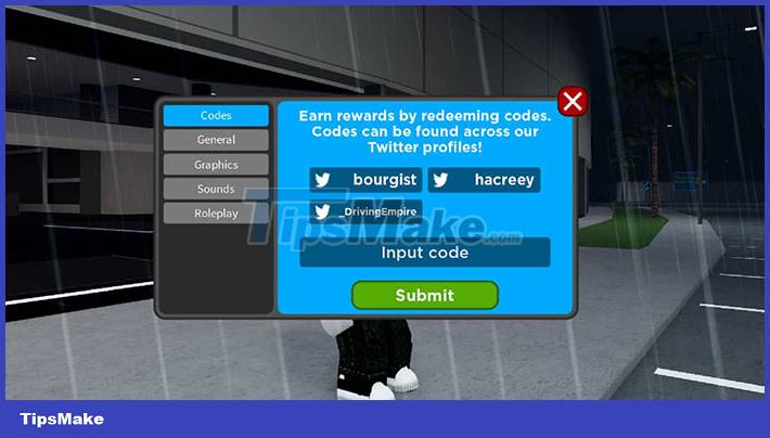 Summary of the latest Driving Empire code and how to enter Picture 2