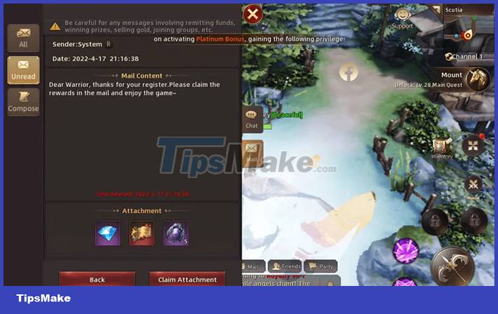 Summary of the latest League of Angels code and how to enter Picture 3