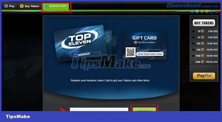 Summary of the latest Top Eleven codes and how to enter Picture 4