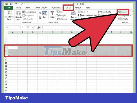 The easiest way to Hide rows in Excel - TipsMake.com