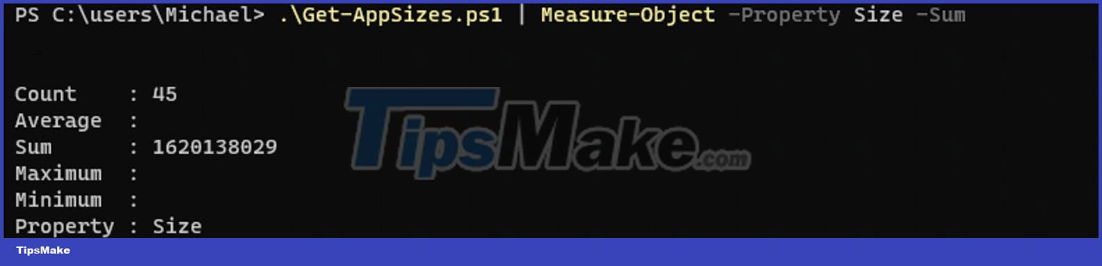 This is the amount of space that default Windows 11 applications are taking up on your PC Picture 3