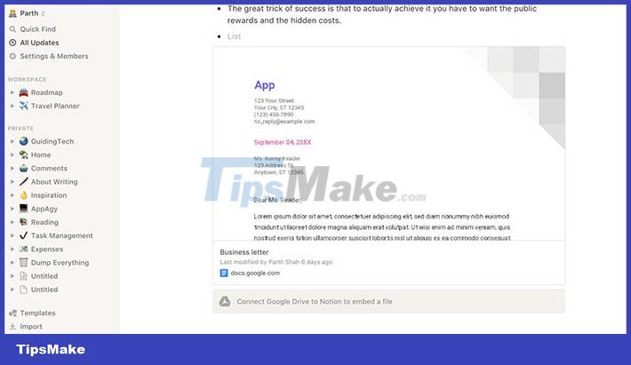 Tips for using Notion for beginners Picture 13