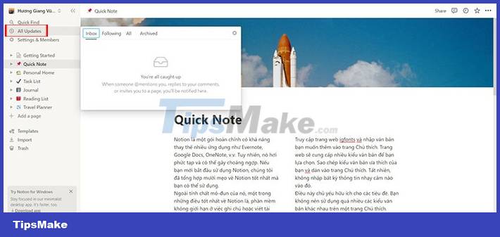 Tips for using Notion for beginners Picture 5