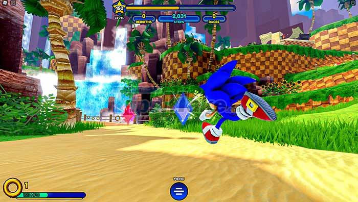Collect All Gems and Rings - Sonic Speed Simulator