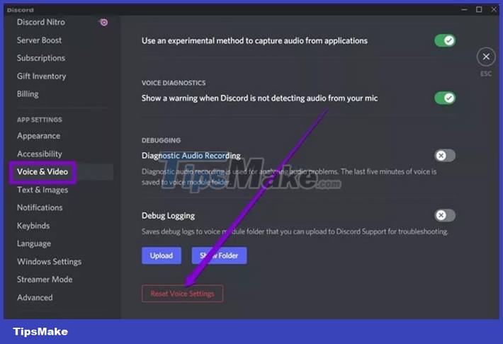 Ways to fix audio problems in Discord Picture 12