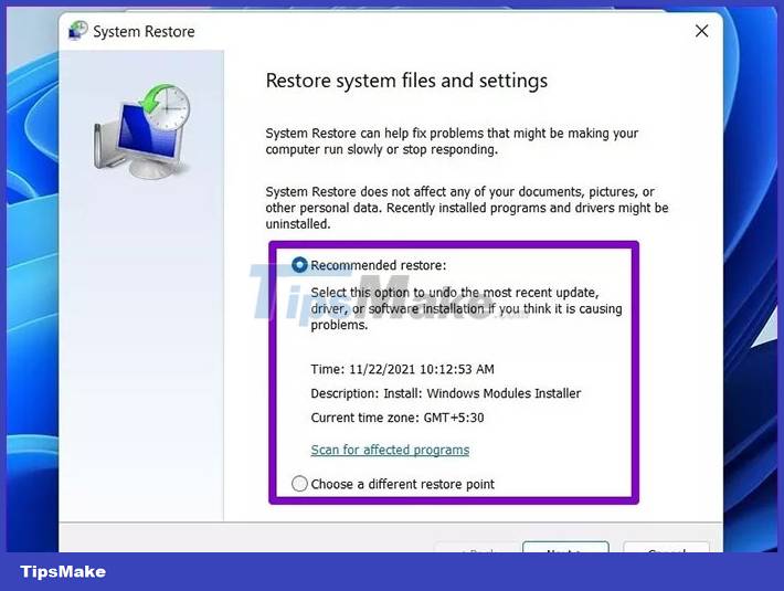 Ways to fix touchpad not working on Windows 11 Picture 11