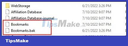 Where is Google Chrome bookmark data stored on your computer? Picture 5