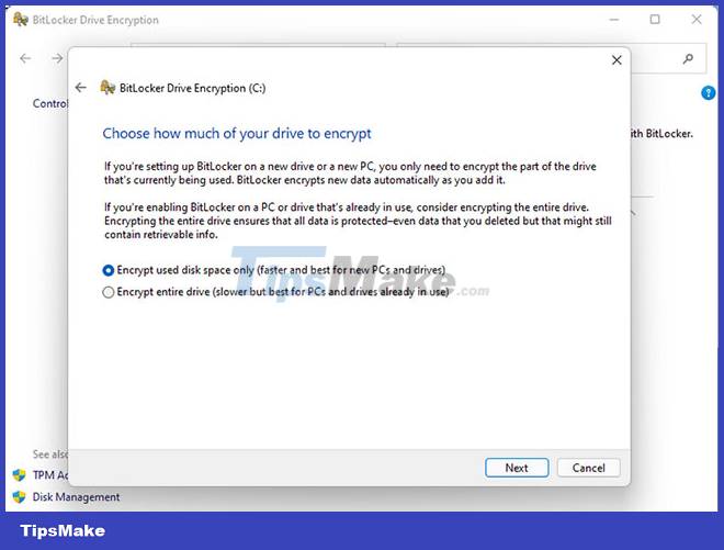 Windows 11 hard drive encryption steps Picture 6