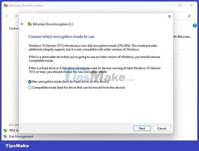 Windows 11 hard drive encryption steps Picture 7