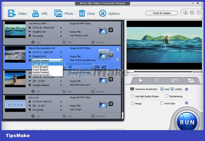 WinX HD Video Converter Deluxe - Professional Video Converter Picture 2