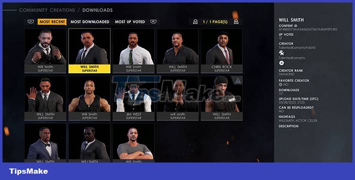 WWE 2K22: How to Download Will Smith and Chris Rock at Oscar 2022 Picture 1