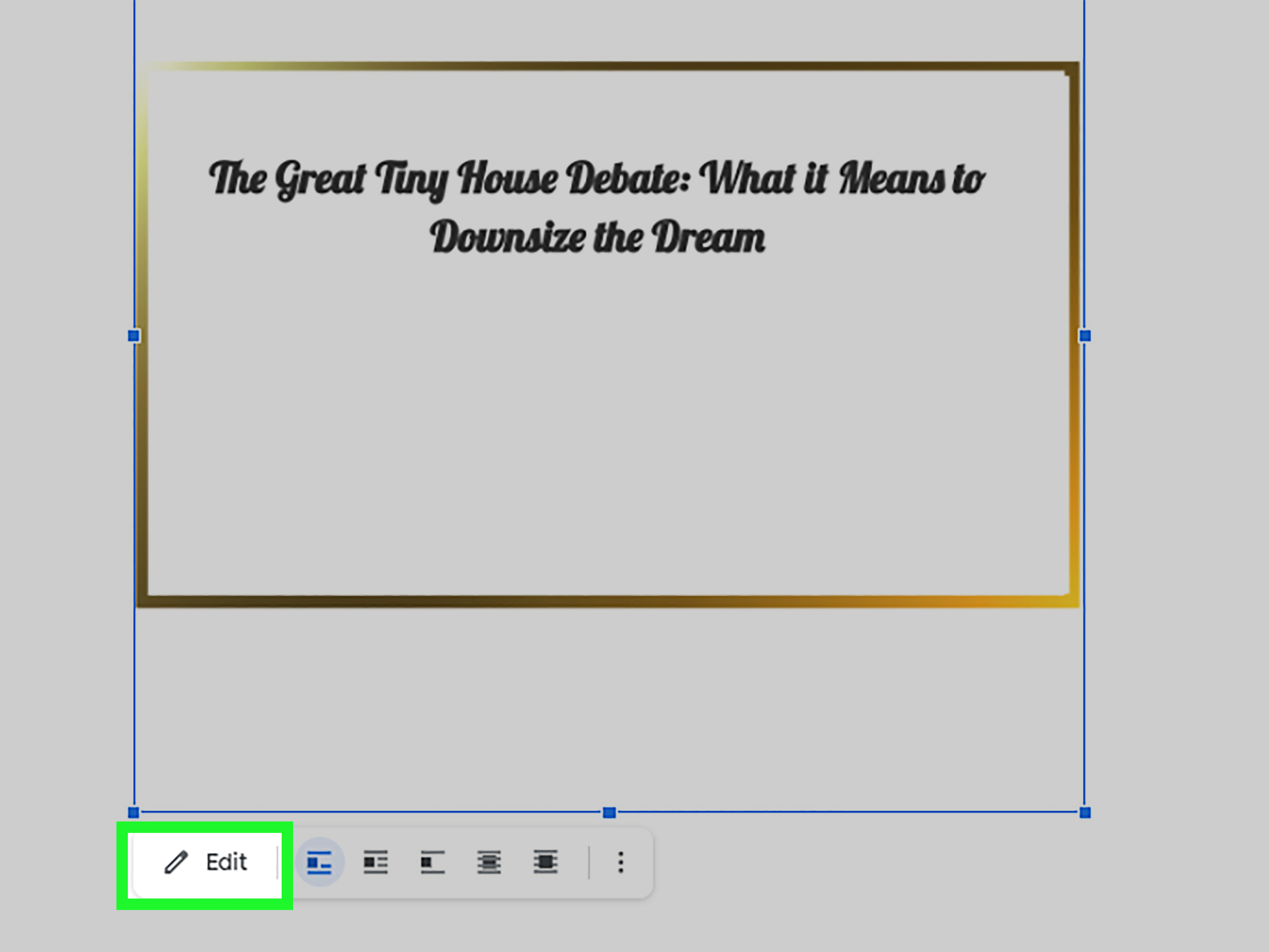 How To Add Frames Around Text On Google Docs