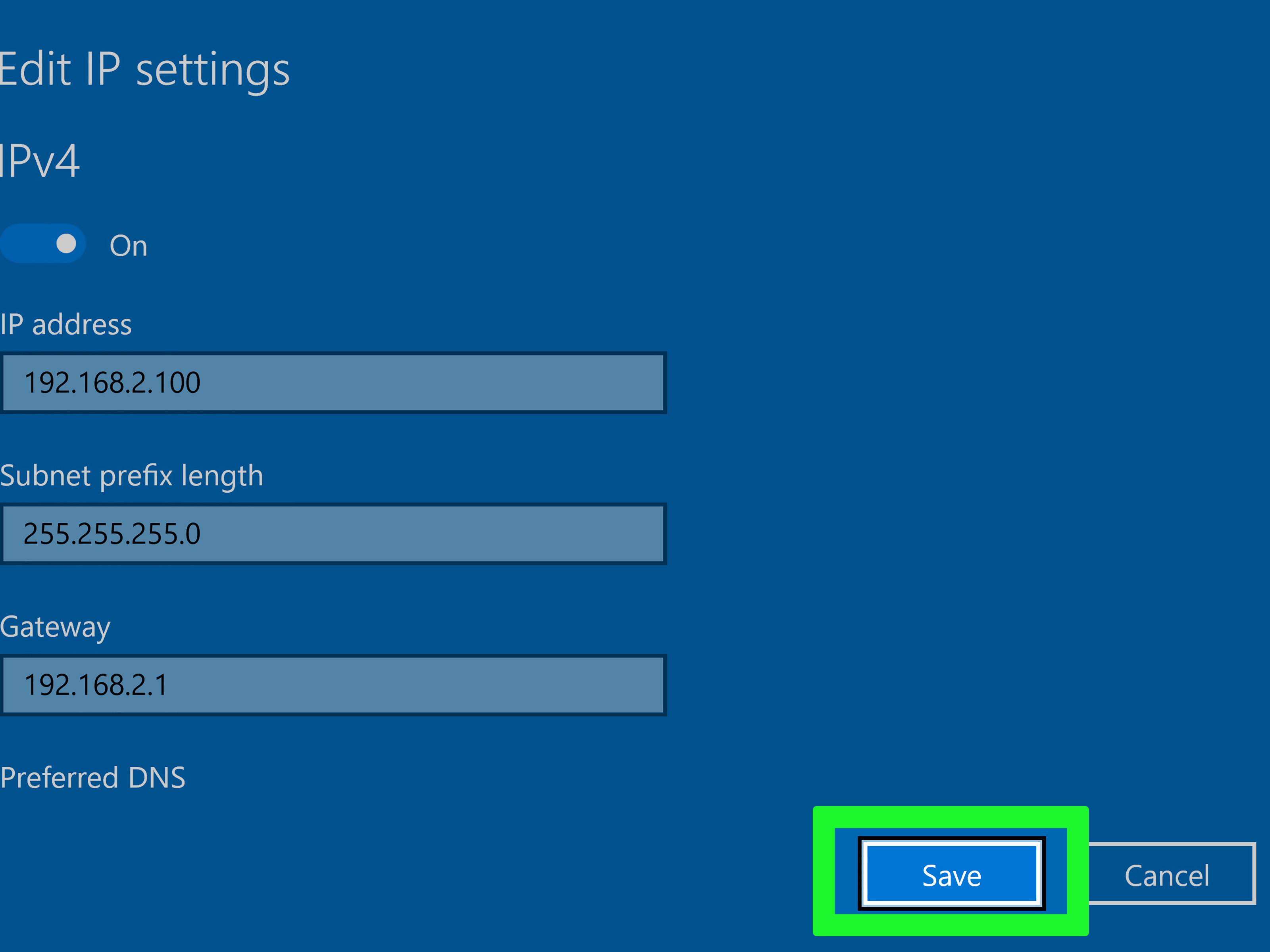 How to Change IP Address on Windows - TipsMake.com How to Change IP Address on Windows - TipsMake.com