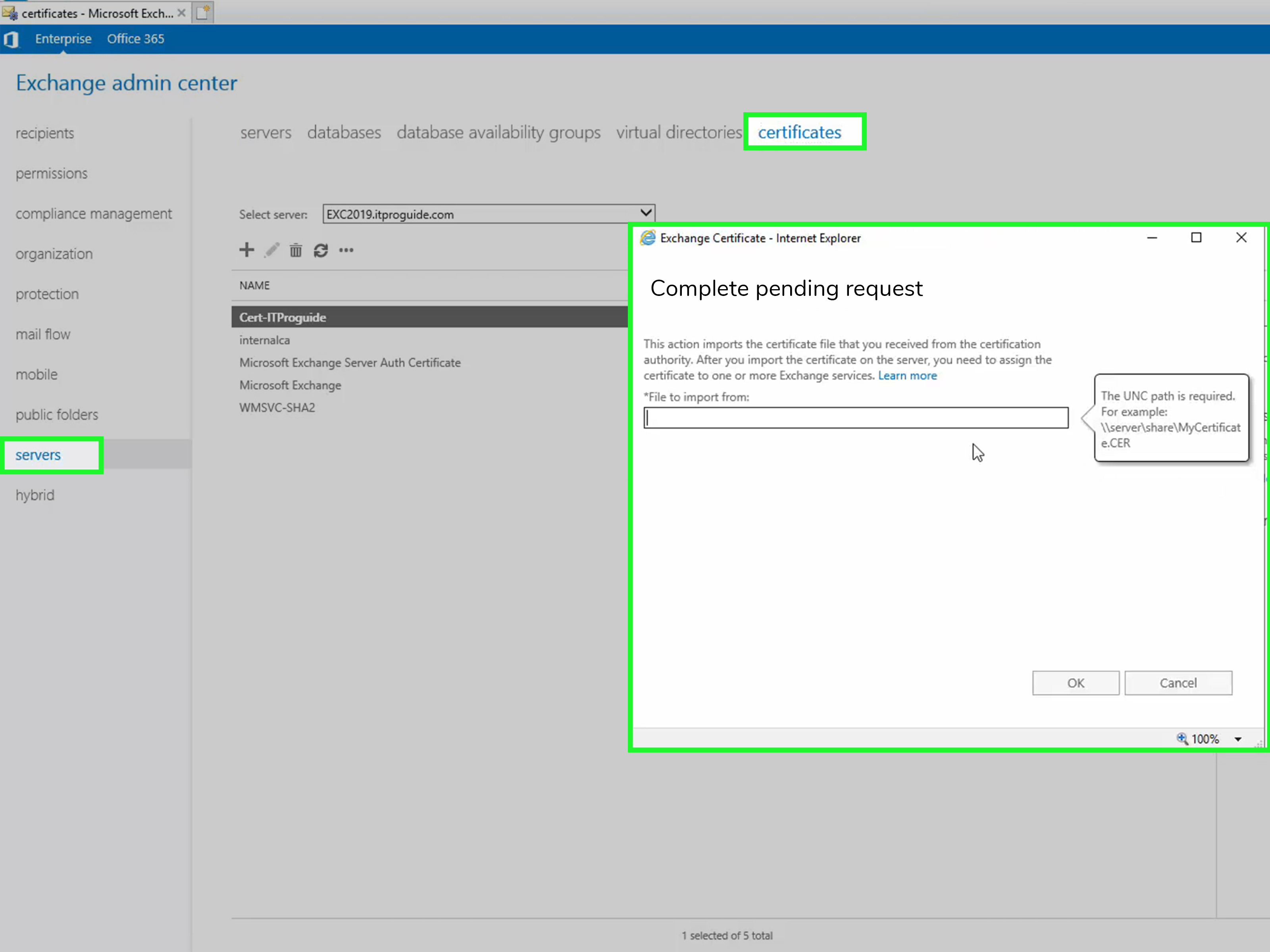 How to Install an SSL Certificate
