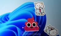 How to add stickers to the Windows 11 screen