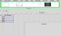 How to Create a Chart in Excel