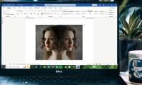 How to create a mirror image on both sides in Word