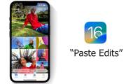 Instructions for batch editing photos on iOS 16
