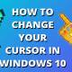 Instructions to customize the mouse pointer in Windows