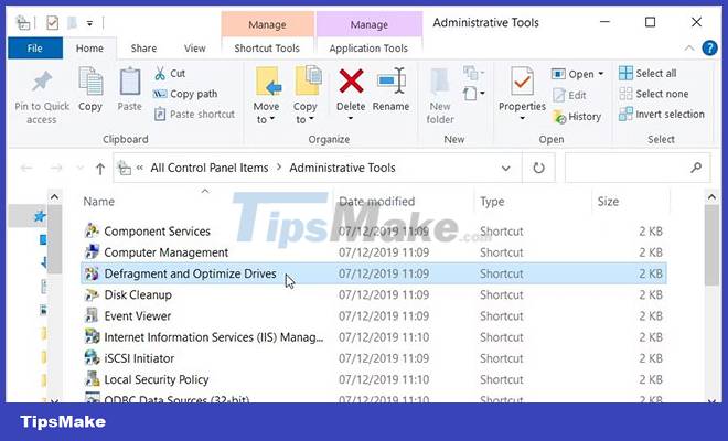 Picture 7 of 10 ways to open Disk Defragmenter on Windows