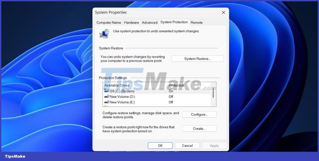11 ways to open System Restore on Windows 11 Picture 3