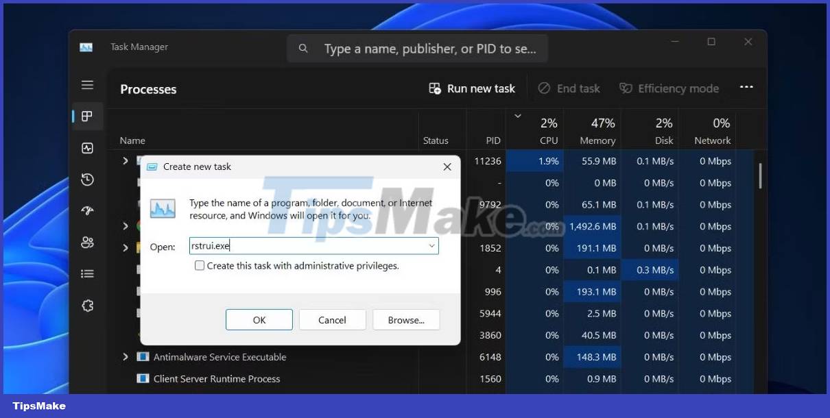 11 ways to open System Restore on Windows 11 Picture 7