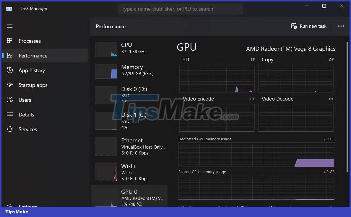3 ways to check the graphics card model on Windows 11 Picture 1