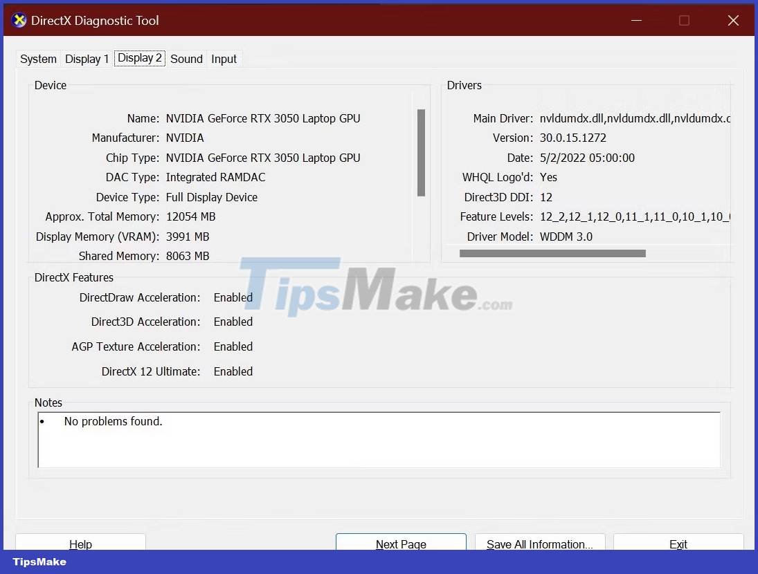 3 ways to check the graphics card model on Windows 11 Picture 2