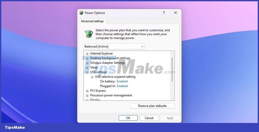 3 ways to disable USB Selective Suspend in Windows 11 Picture 5